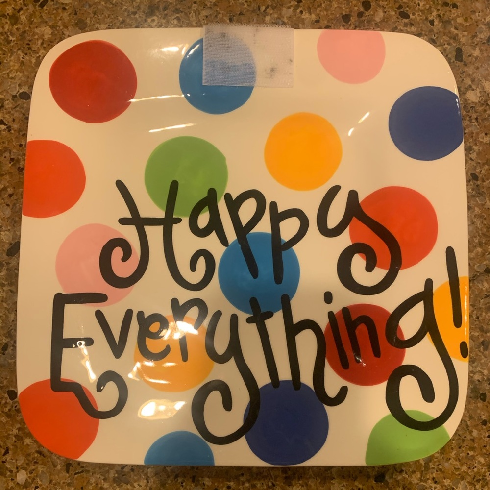 Coton Colors Happy Everything Plate